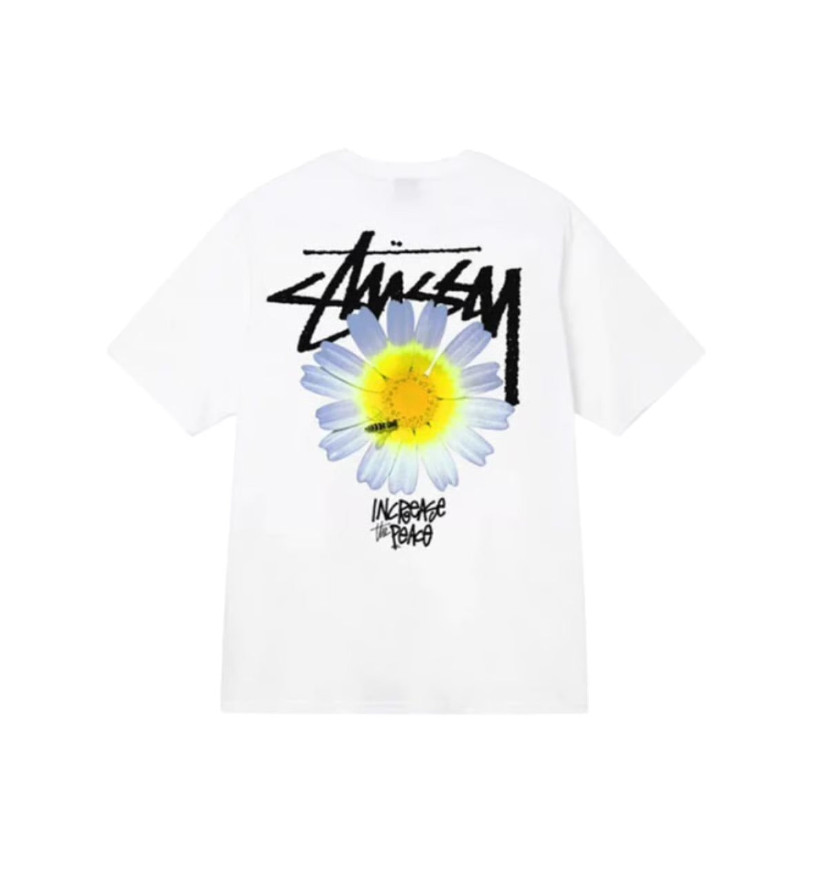 Stussy ITP Flower T-Shirt - חולצת סטוסי לבנה - SNOWKICK’S