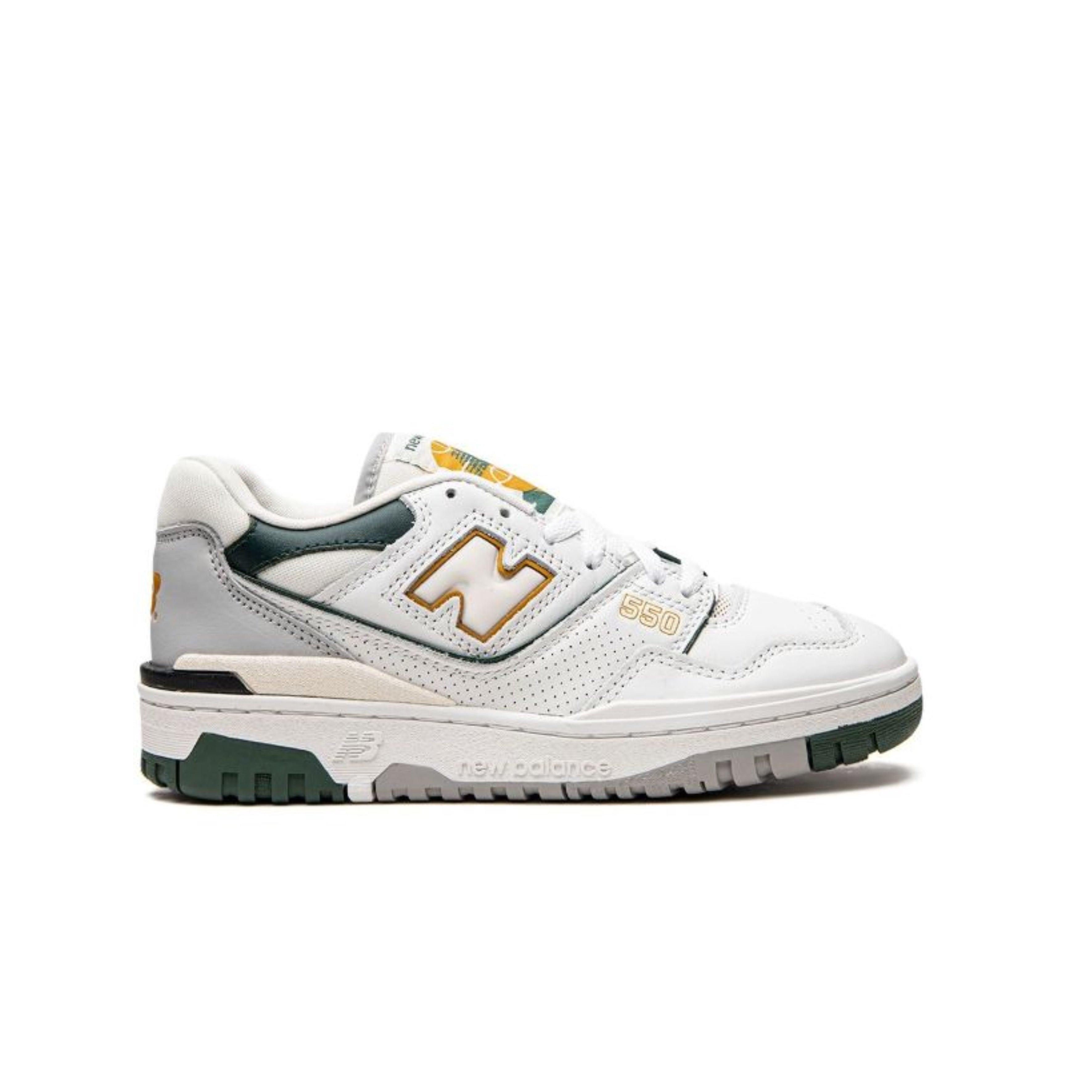 New Balance 550 "White/Nightwatch Green" - ניו באלאנס - SNOWKICKS