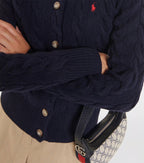 Navy Wool and cashmere cardigan - סריג ראלף לורן - SNOWKICK’S