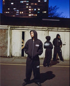 Cortiez zipped hoodie - ז'קט קורטיז שחור - SNOWKICK’S