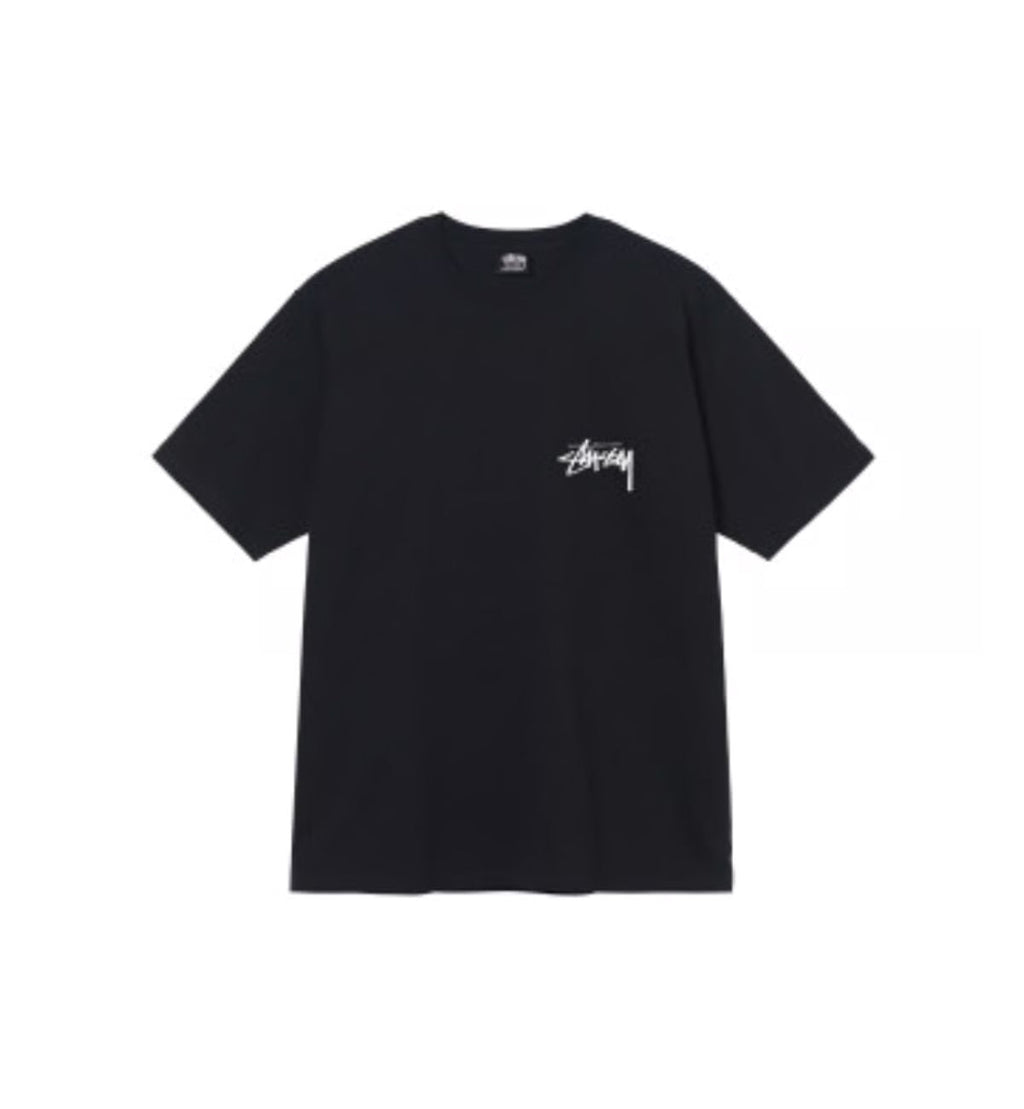Stussy ITP Flower T-Shirt -  חולצת סטוסי שחורה - SNOWKICK’S