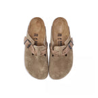 Birkenstock Boston suede slippers - כפכפי בירקנשטוק - SNOWKICK’S