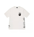 Stussy Test Strike Pigment Dyed Tee - חולצת סטוסי לבנה - SNOWKICK’S