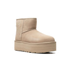 Ugg Classic Mini Platform Mustard Seed - מגפי האג - SNOWKICK’S