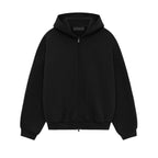 FOG Zipped Hoodie - ז׳קט שחור - SNOWKICK’S