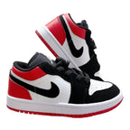 Air Jordan 1 low Top Elastic Buckle Kids White Red Shade | אייר ג'ורדן ילדים