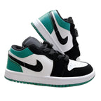 Air Jordan 1 low Top Elastic Buckle Kids Dark Cyan | אייר ג'ורדן ילדים