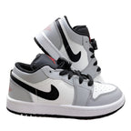Air Jordan 1 low Top Elastic Buckle Kids Gray | אייר ג'ורדן ילדים