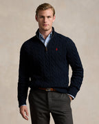 Ralph Lauren Quarter Zipped Cardigan | סריג ראלף לורן כחול נייבי