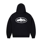 Cortiez zipped hoodie - ז'קט קורטיז שחור - SNOWKICK’S