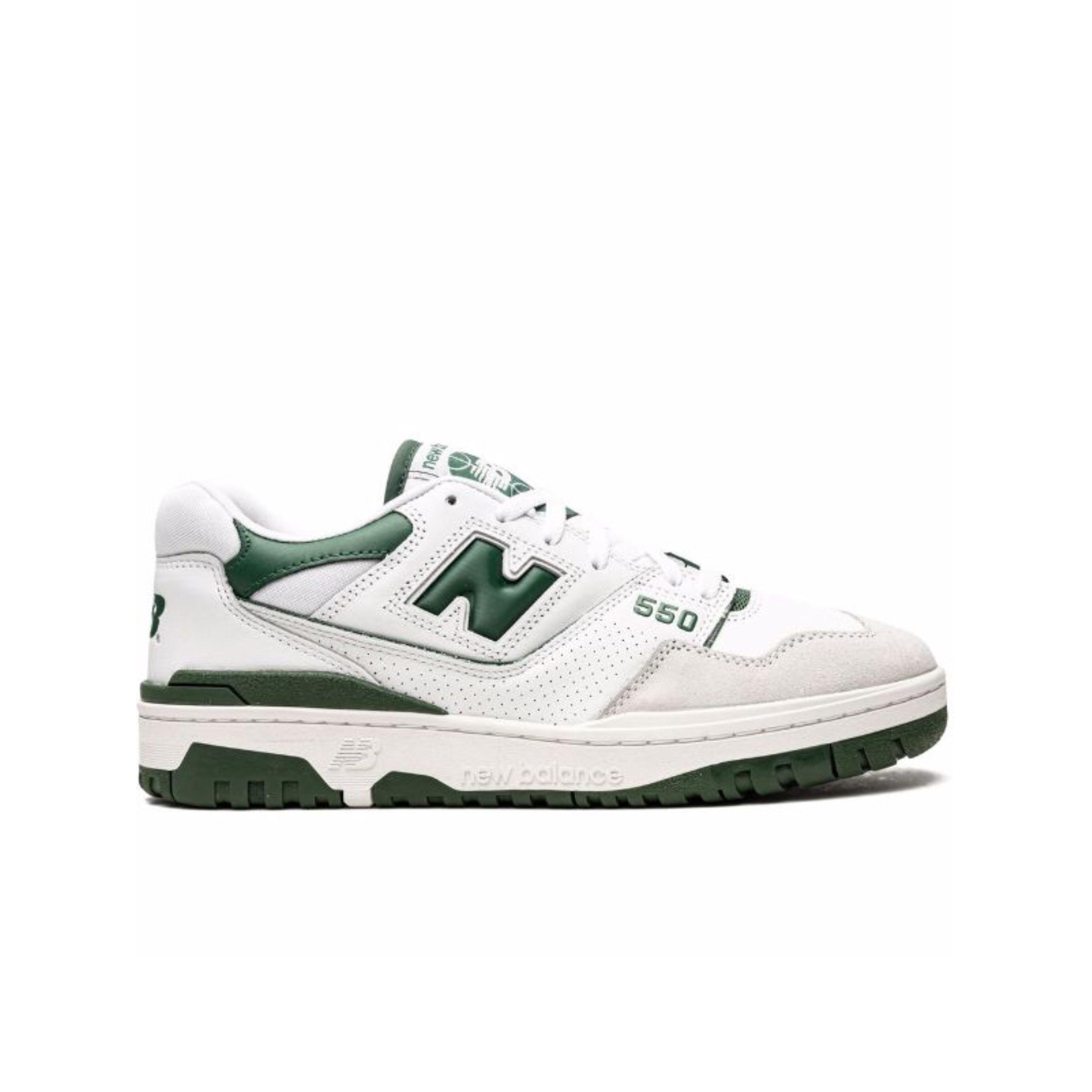 New Balance 550 550 "White/Team Forest Green" - ניו באלאנס - SNOWKICKS