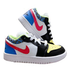 Air Jordan 1 low Top Elastic Buckle Kids Multi Shade | אייר ג'ורדן ילדים