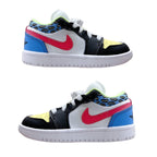 Air Jordan 1 low Top Elastic Buckle Kids Multi Shade | אייר ג'ורדן ילדים