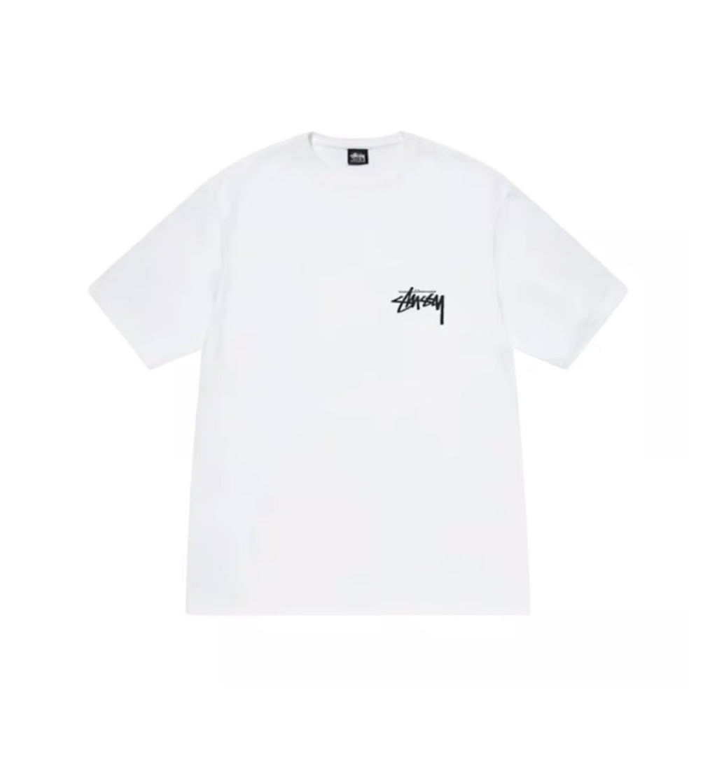 Stussy ITP Flower T-Shirt -  חולצת סטוסי לבנה - SNOWKICK’S