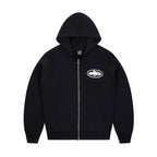 Cortiez zipped hoodie - ז'קט קורטיז שחור - SNOWKICK’S