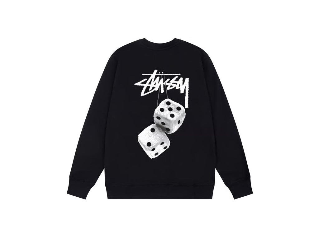 Stussy Hoodie - פוטר סטוסי שחור - SNOWKICK’S