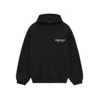 ESSENTIALS Fear Of God Sweatshirt - פוטר שחור - Snowkicks