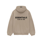ESSENTIALS Fear Of God Sweatshirt - פוטר בז׳ - Snowkicks