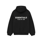 ESSENTIALS Fear Of God Sweatshirt - פוטר שחור - Snowkicks